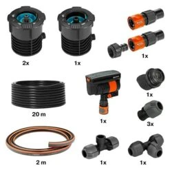 Gardena Pipeline Startset Pipeline Square Sprinklerset -Gardena 12 165