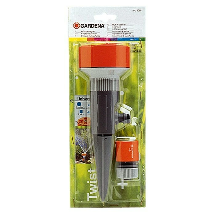 Gardena Sproeier Multi 4-sproeier TWIST 4 Gardena Sproeier Multi 4-sproeier TWIST - Afbeelding 2