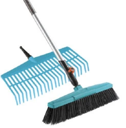 Gardena Combisystem-straatbezem Met Steel