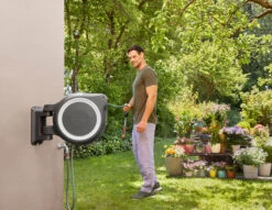 Gardena Wandslangenbox RollUp M/L 25 M Wit -Gardena 4078500052030 6