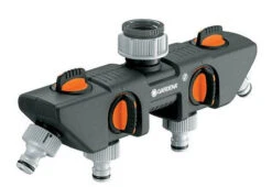 Gardena 4 Weg Waterverdeler