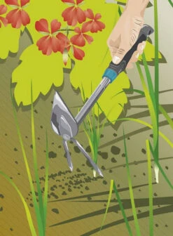 Gardena Handharkje Hartvormig Blad 2 Tanden -Gardena 8955 20 gardena handharkje hartvormig blad 2 tanden 3.61 3